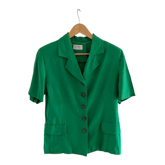 Vintage groene blouse